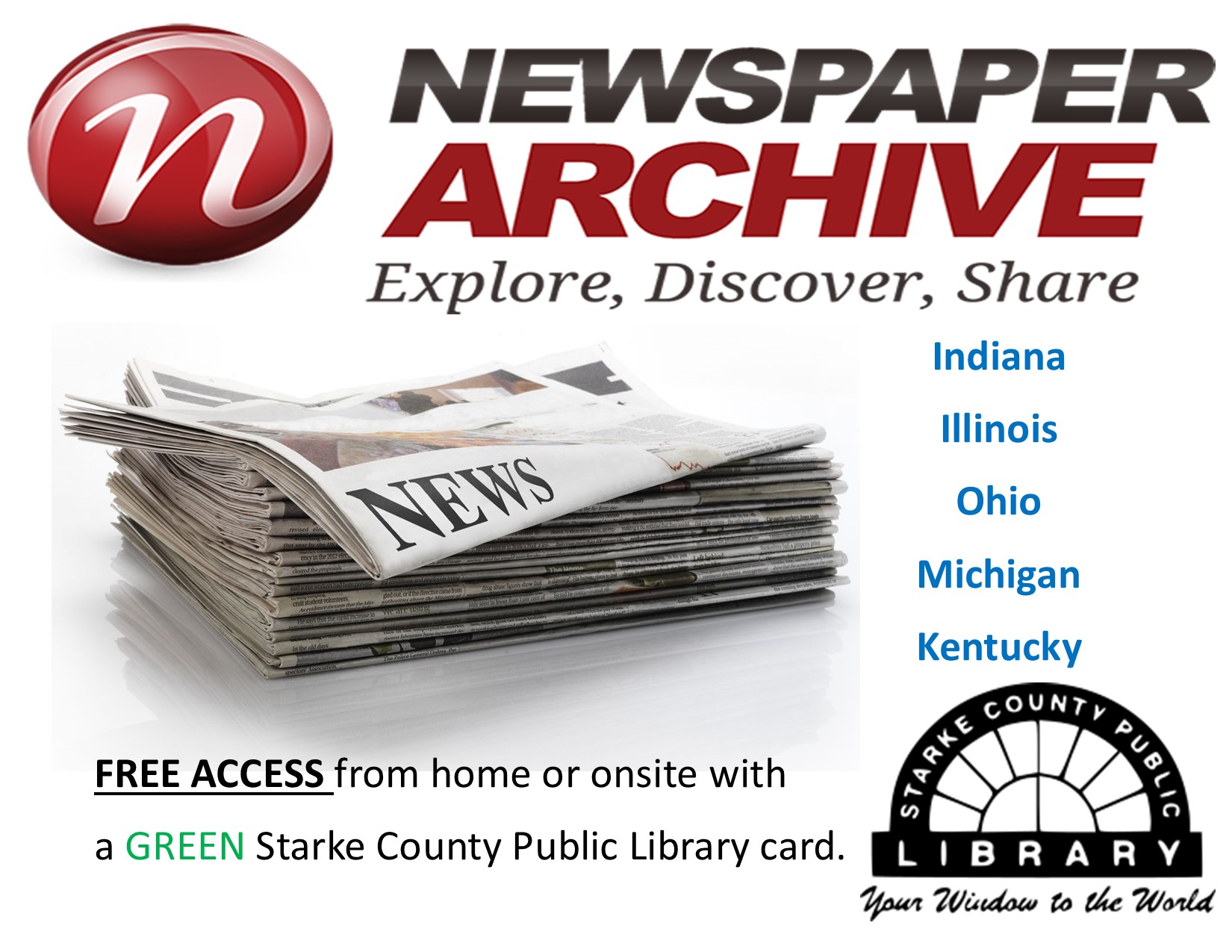 NewspaperArchive Flyer