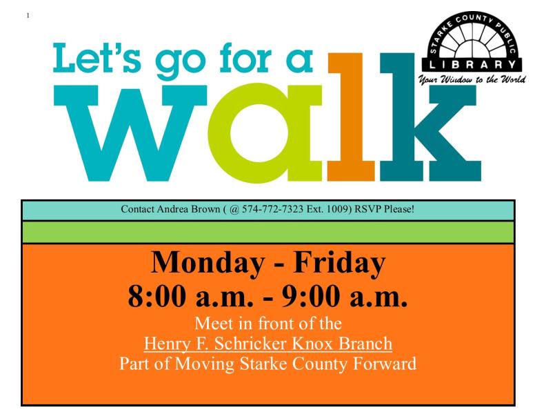 Let's Walk Flyer Image