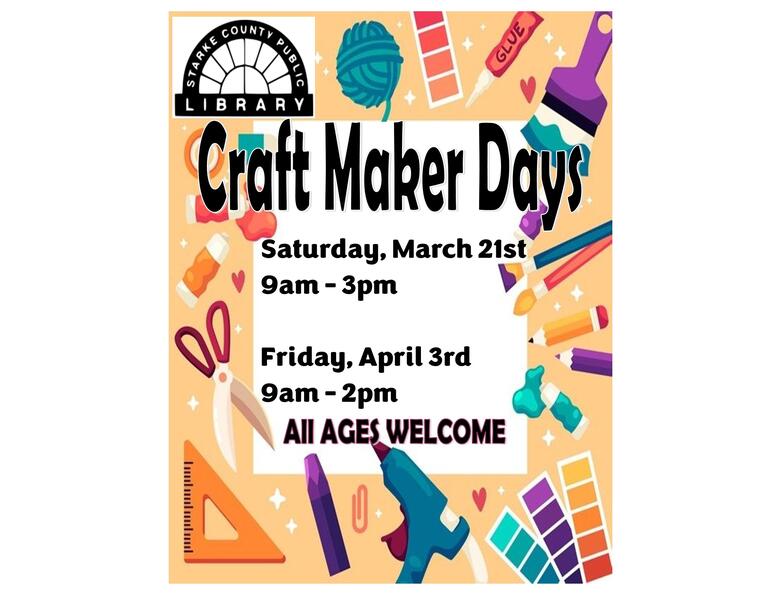 Craftmaker Days flyer