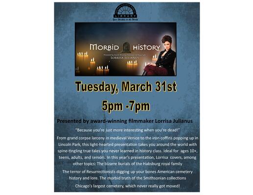 Morbid History Flyer