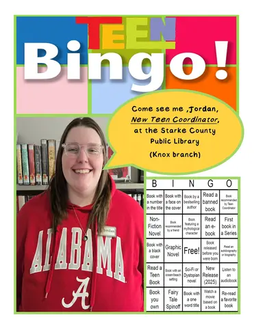 Teen Bingo 25 flyer